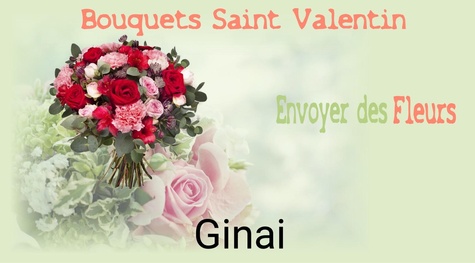Roses de Saint-Valentin livrées à Ginai